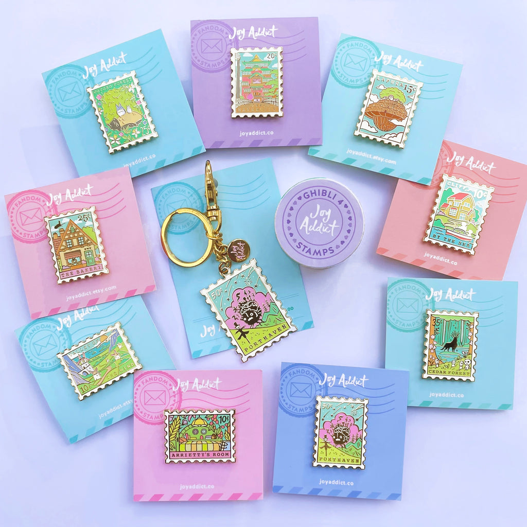 Anime Bundle // Pins, Keychain & Washi