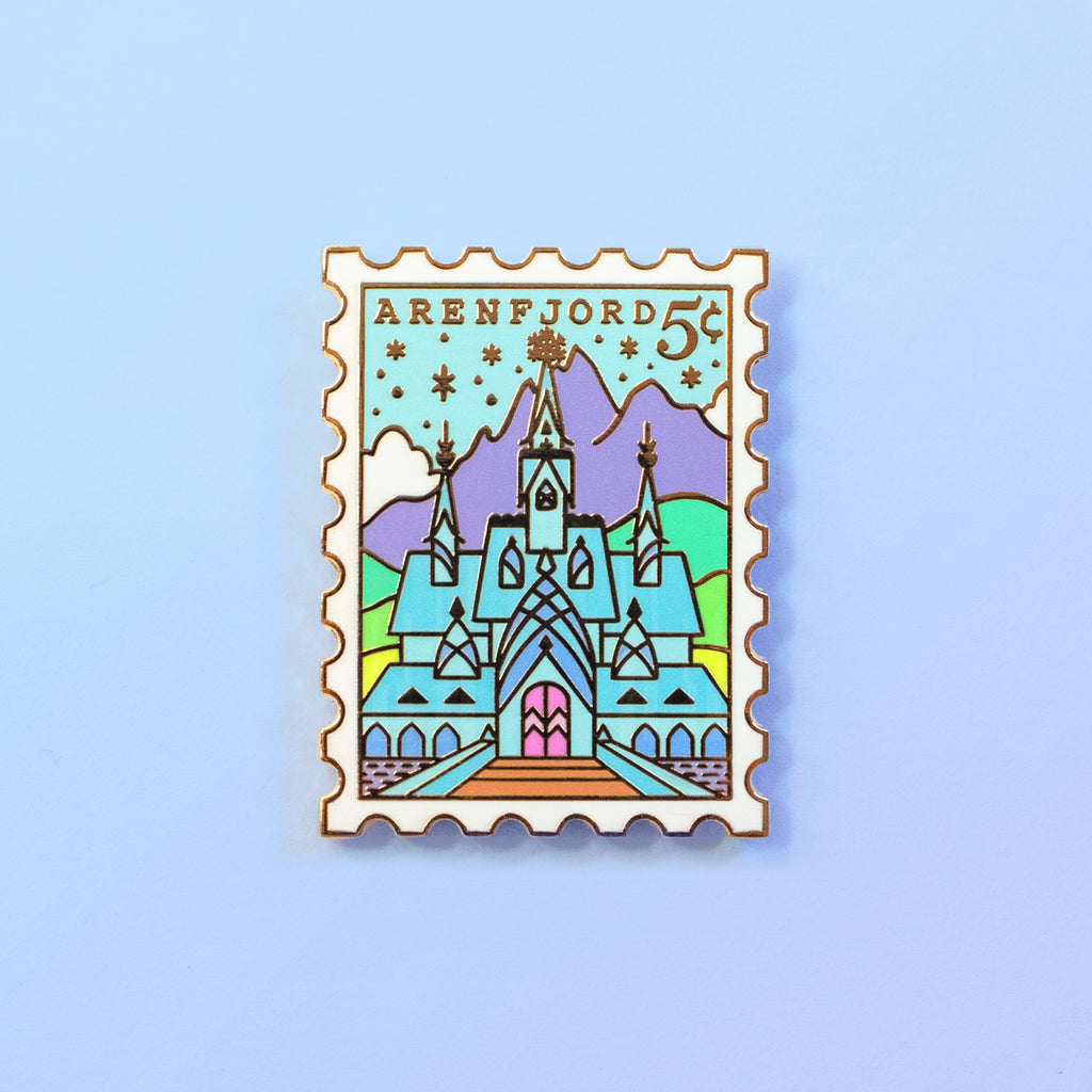 arenfjord fan art enamel pin