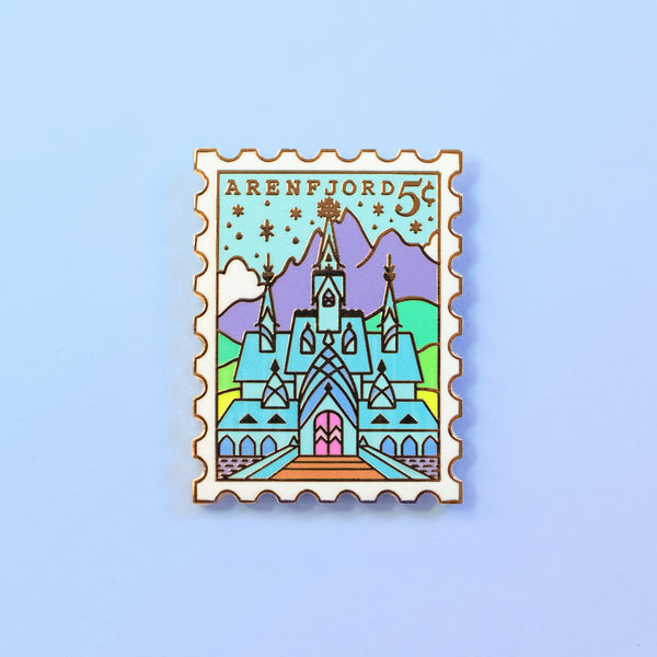 arenfjord fan art enamel pin