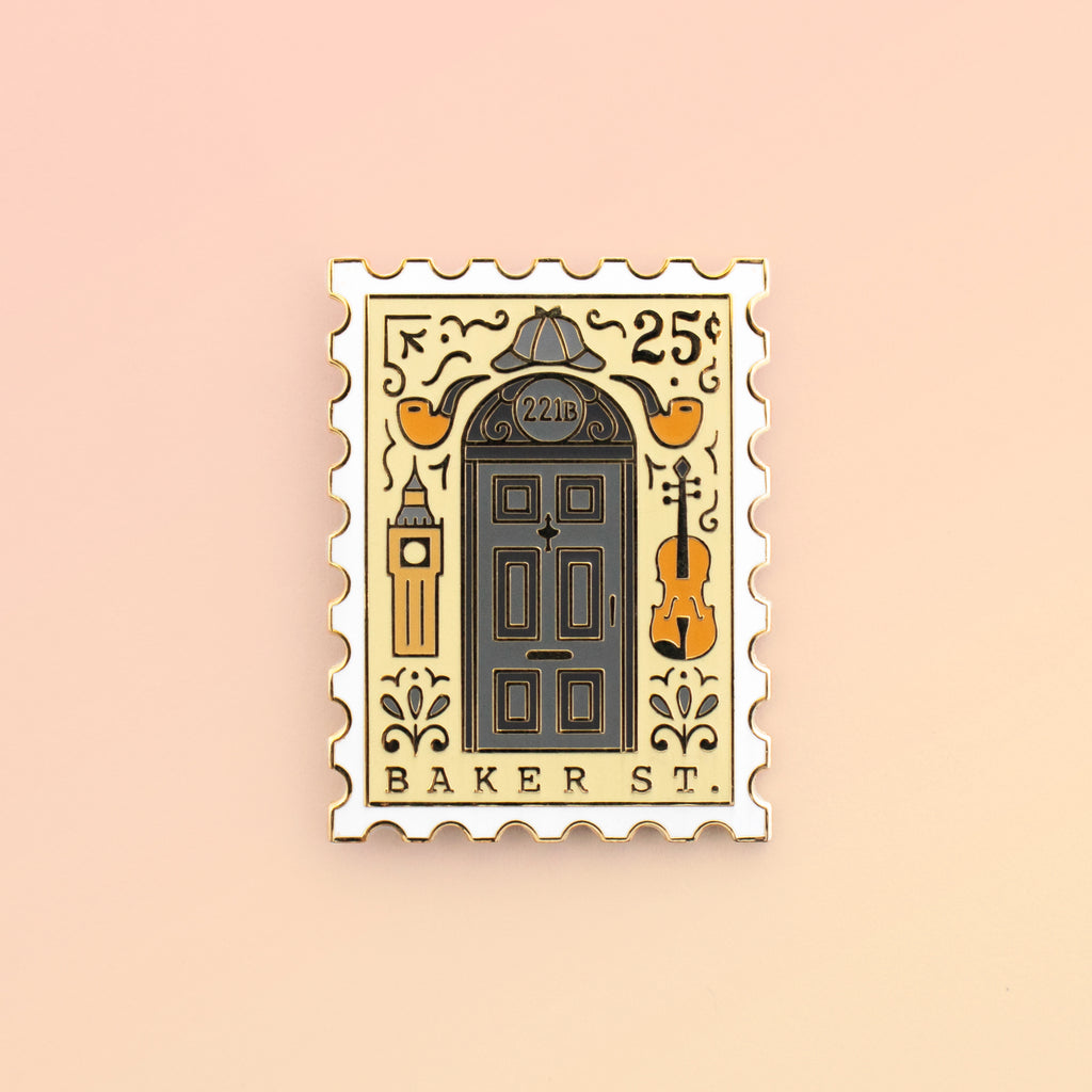 Baker Street Enamel Pin