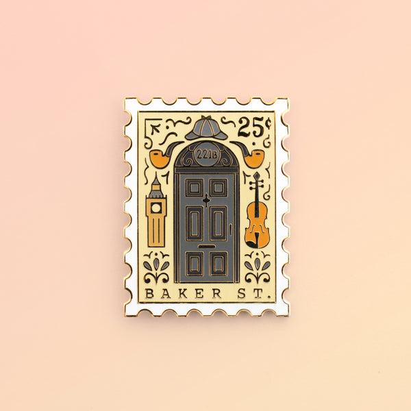 Baker Street Enamel Pin