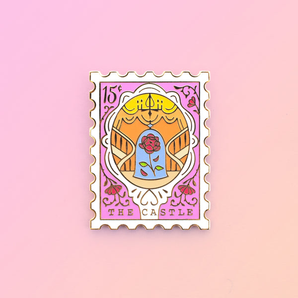 Beast's Castle Enamel Pin