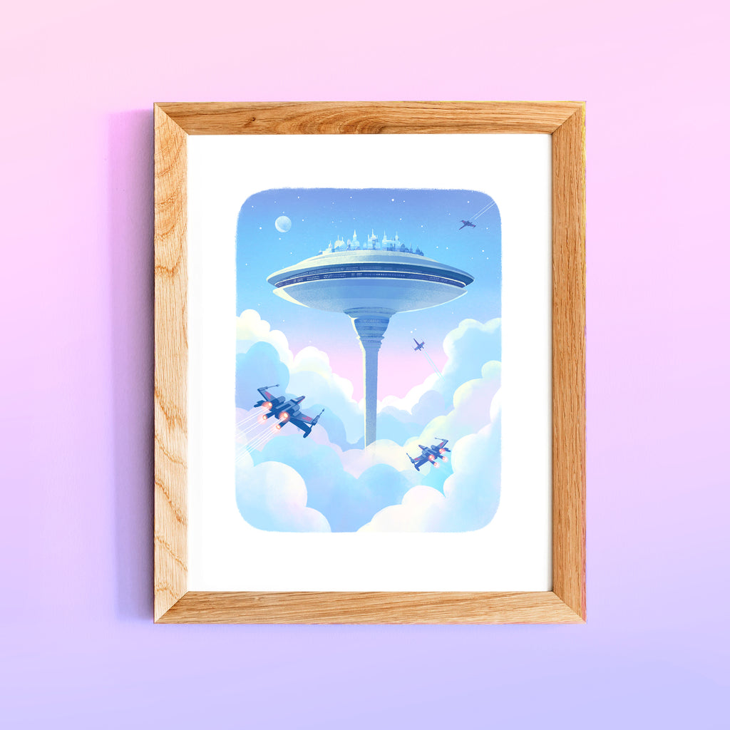 Cloud City Art Print