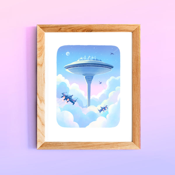Cloud City Art Print