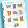 Fandom Stamp Washi Tape // COLLECTION 6