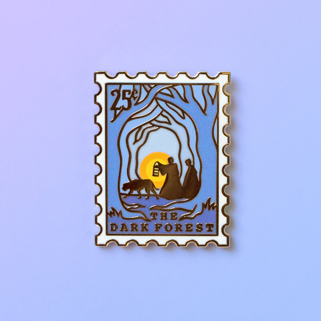The Dark Forest Enamel Pin