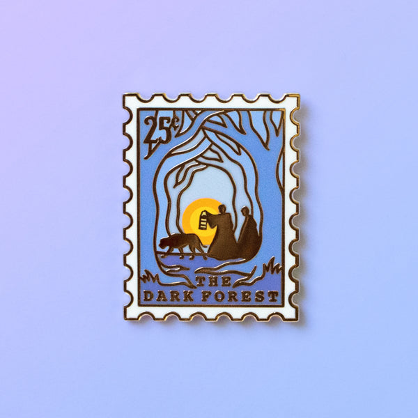 The Dark Forest Enamel Pin
