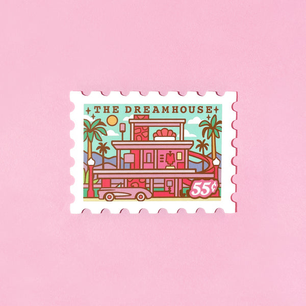 The Dreamhouse Stamp Vinyl Sticker