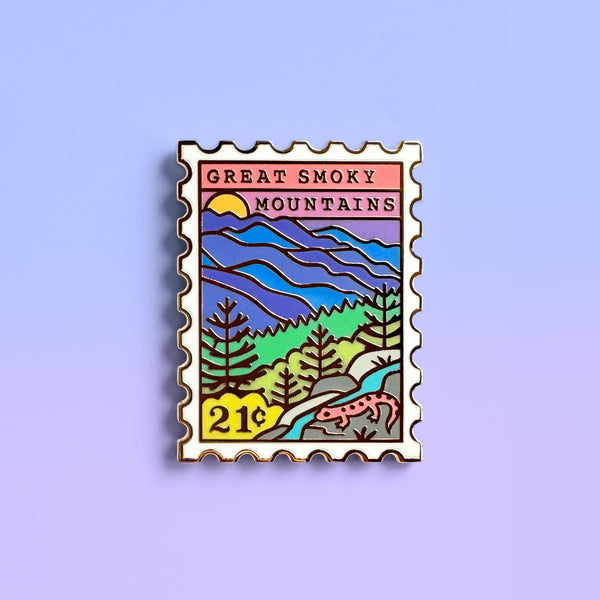 Great Smoky Mountains Enamel Pin