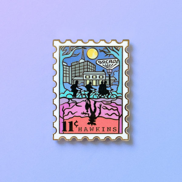 Hawkins Enamel Pin