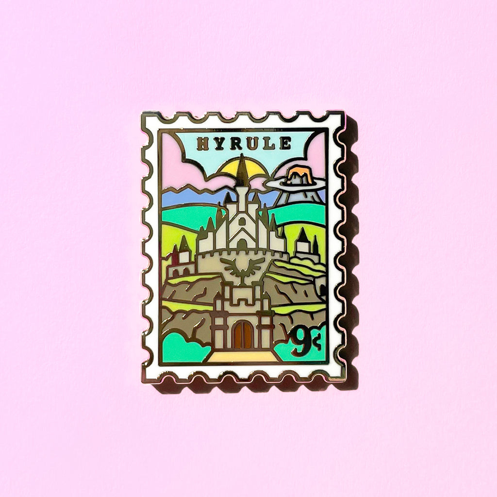 fan art enamel pin hyrule