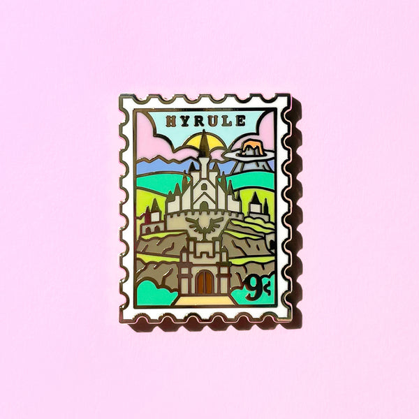 fan art enamel pin hyrule