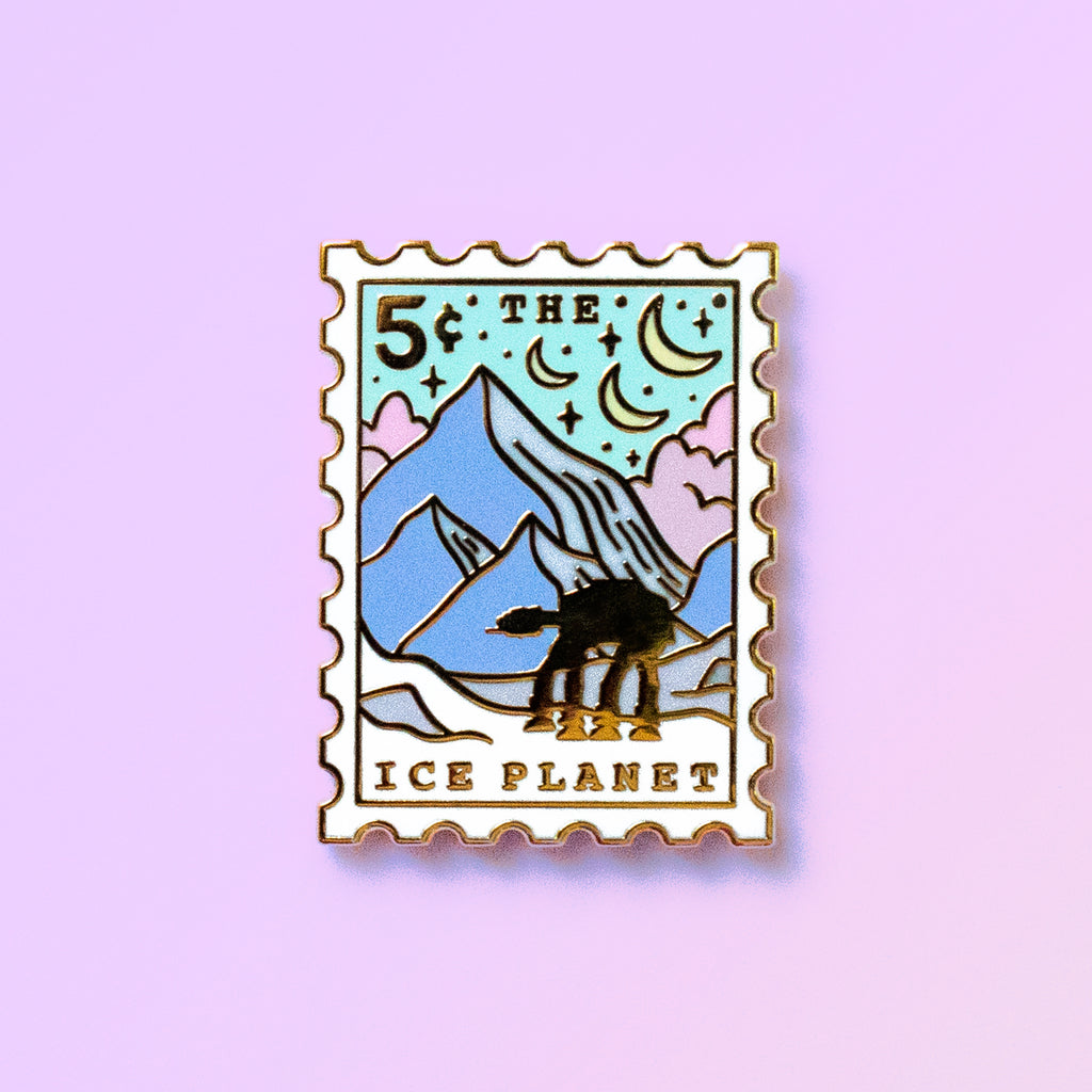 The Ice Planet Enamel Pin