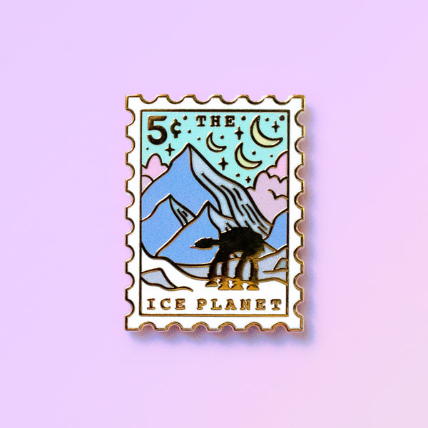 The Ice Planet Enamel Pin