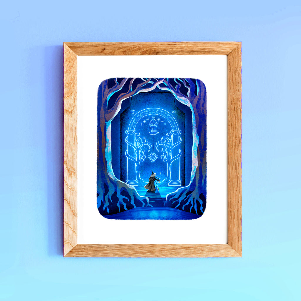 Khazad-dum Art Print