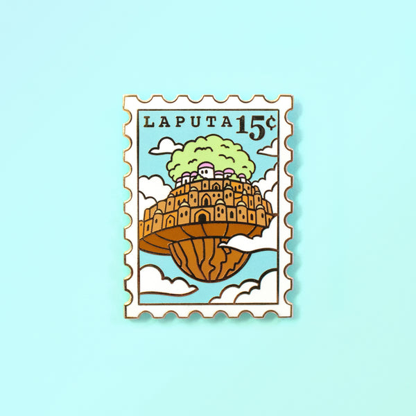 Laputa Enamel Pin