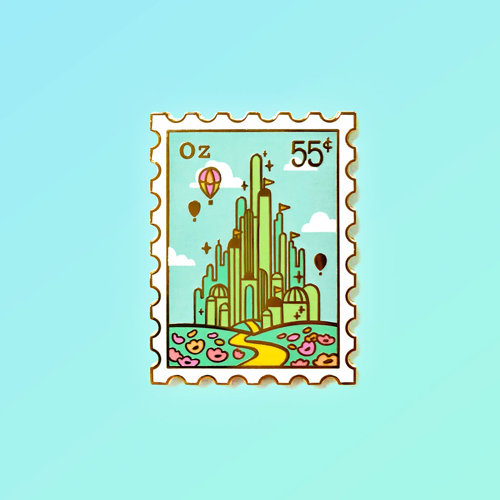 Oz Enamel Pin