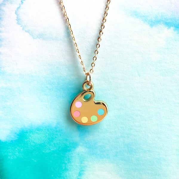 Palette Charm Necklace