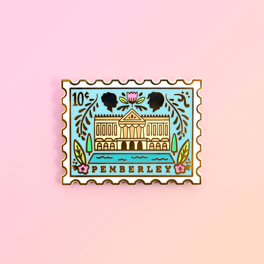 Pride and Prejudice, Pemberley Enamel Pin