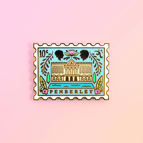 Pride and Prejudice, Pemberley Enamel Pin