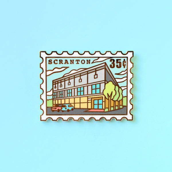 Scranton Enamel Pin