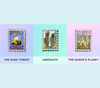Mix & Match Set of 10 Stamp Enamel Pins
