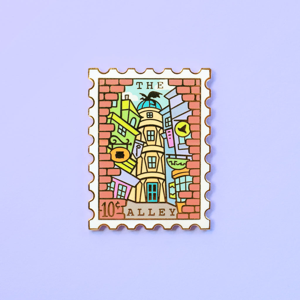 The Alley Enamel Pin