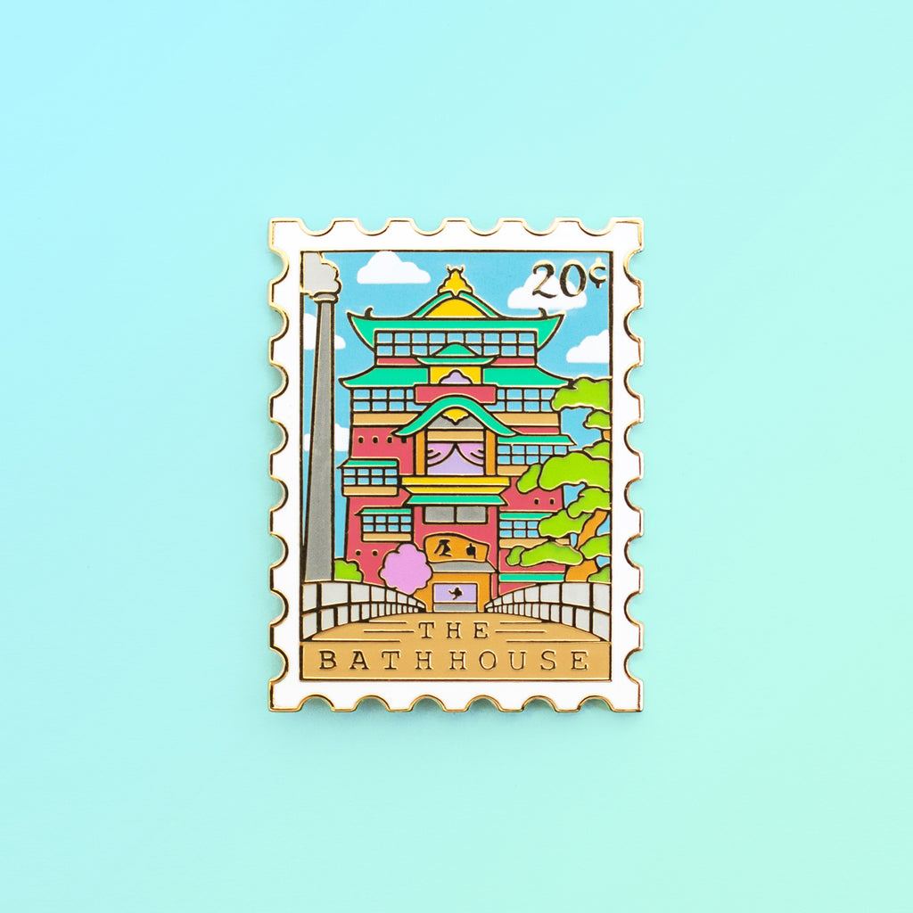 The Bathhouse Enamel Pin