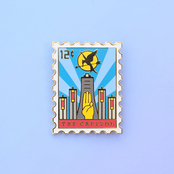 The Capitol Enamel Pin