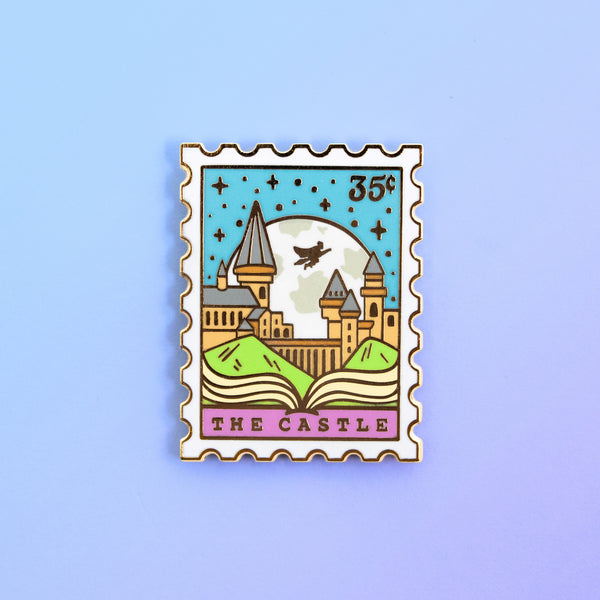 The Castle Enamel Pin