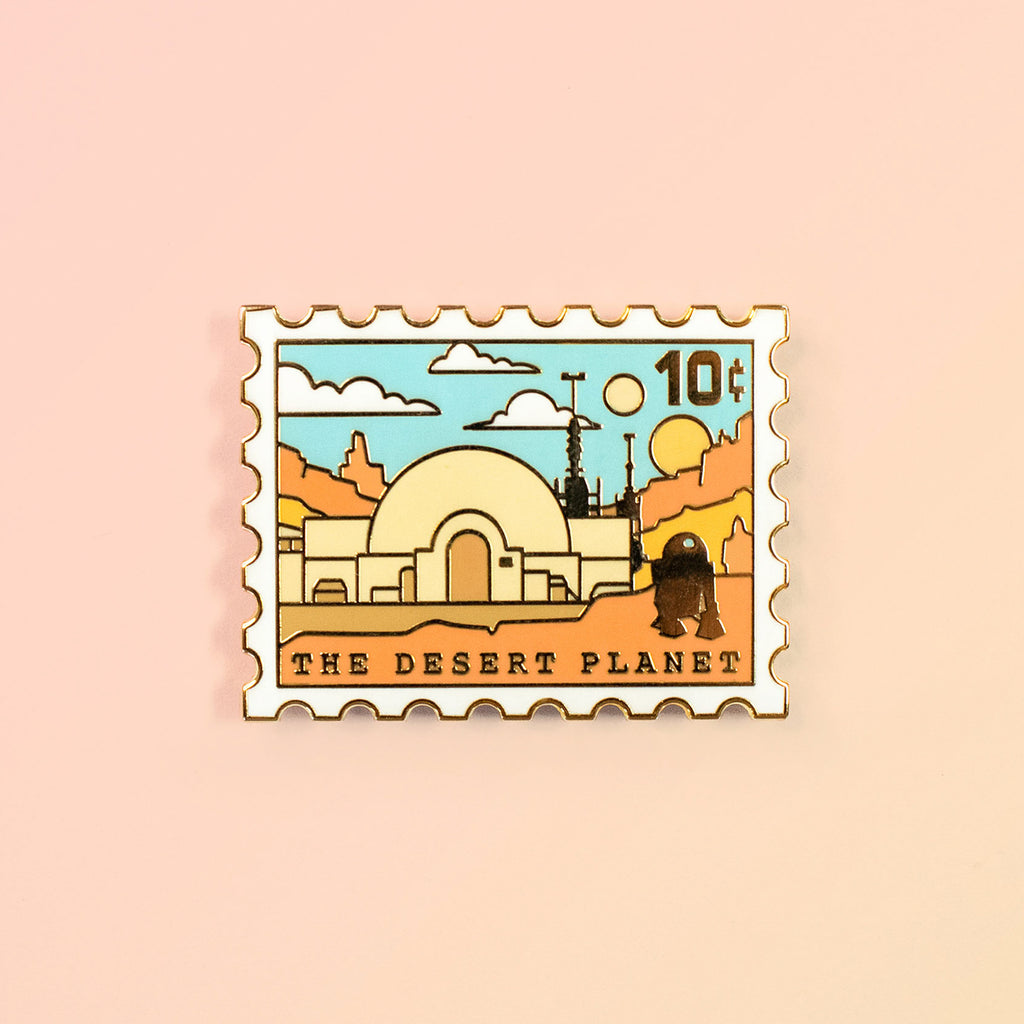 The Desert Planet Enamel Pin
