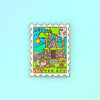 The Hut Enamel Pin