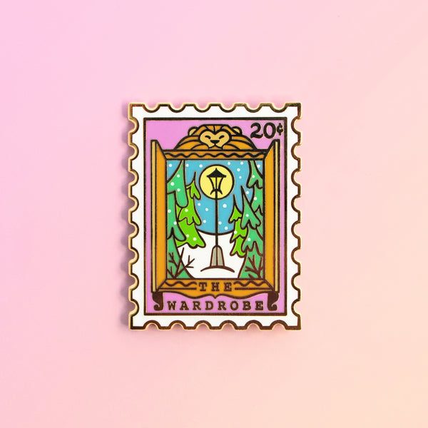 The Wardrobe Enamel Pin