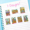 Cities Stamp Washi Tape
