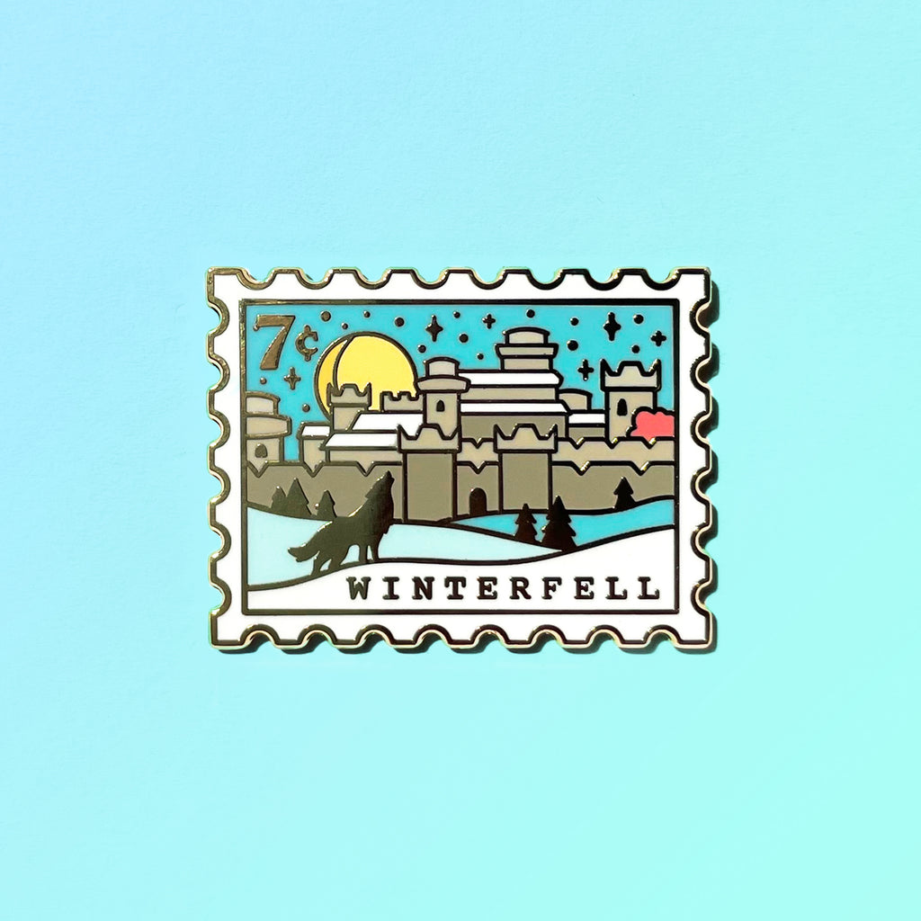 Winterfell Enamel Pin