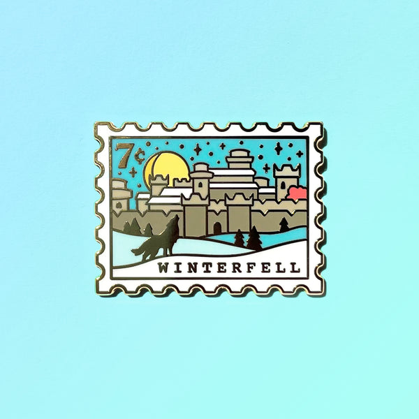 Winterfell Enamel Pin