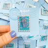 The Police Box Enamel Pin Hand Holding