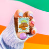 Hand Holding Laputa Enamel Pin