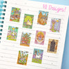 Collection 2 Washi Tape featuring Stamp Enamel Pins featuring Forest Spirits, The castle, The Hut, The Bathhouse, The Village, The forest, Imladris, Baker Street