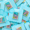Set of the Atlantica Stamp Enamel Pins