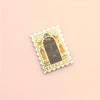 221B Baker Street British Detective Enamel Stamp Pin