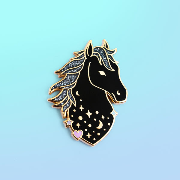 Magical Animals of Spells and Wizardry Enamel Pin Horse Mare