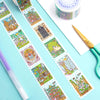Collection 2 Washi Tape featuring Stamp Enamel Pins featuring Forest Spirits, The castle, The Hut, The Bathhouse, The Village, The forest, Imladris, Baker Street with stationary