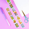 Stamp Enamel pin washi tape bookish book lover merch Stamp Enamel pin washi tape bookish book lover merch Collection 3 Orchard House, Valley of the Wind, The Desert Planet, Laputa, The Dark Tower, The falls, The Alley, The bakery, the Burrow