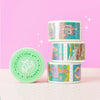 Collection 4 washi tape roll and cute stationary for book lovers