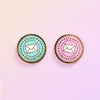 Stamp Collector Enamel Pin