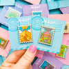 Mix and Match Set of Stamp Bookish Enamel Pin of Dune and the Island