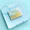 Anne of Green Gables Stamp Enamel Pin on Backing Card by Lucy Maud Montgomery