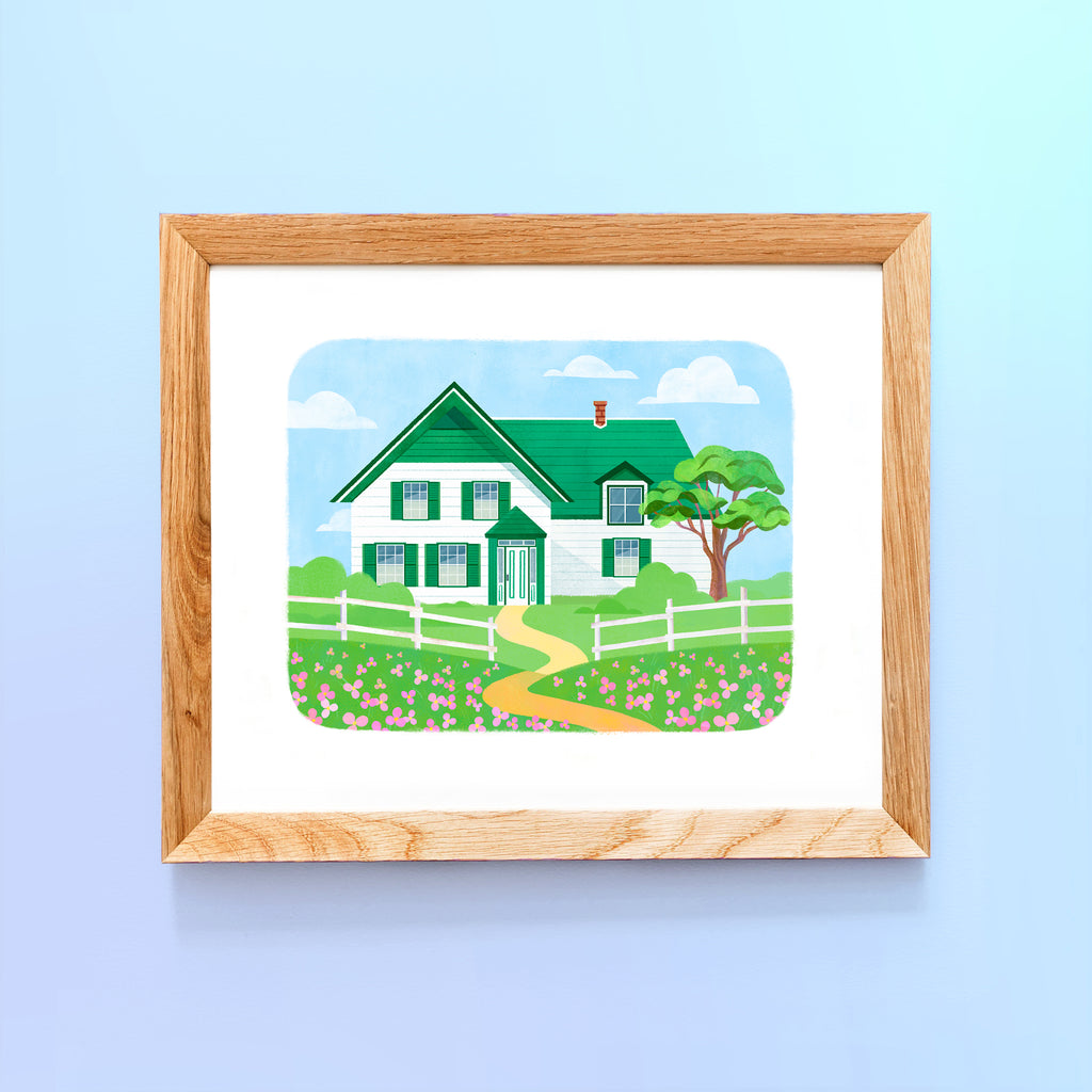 Anne of Green Gables Art Print by Lucy by Maud Montgomery.