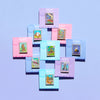 Mix & Match Set of 10 Stamp Enamel Pins